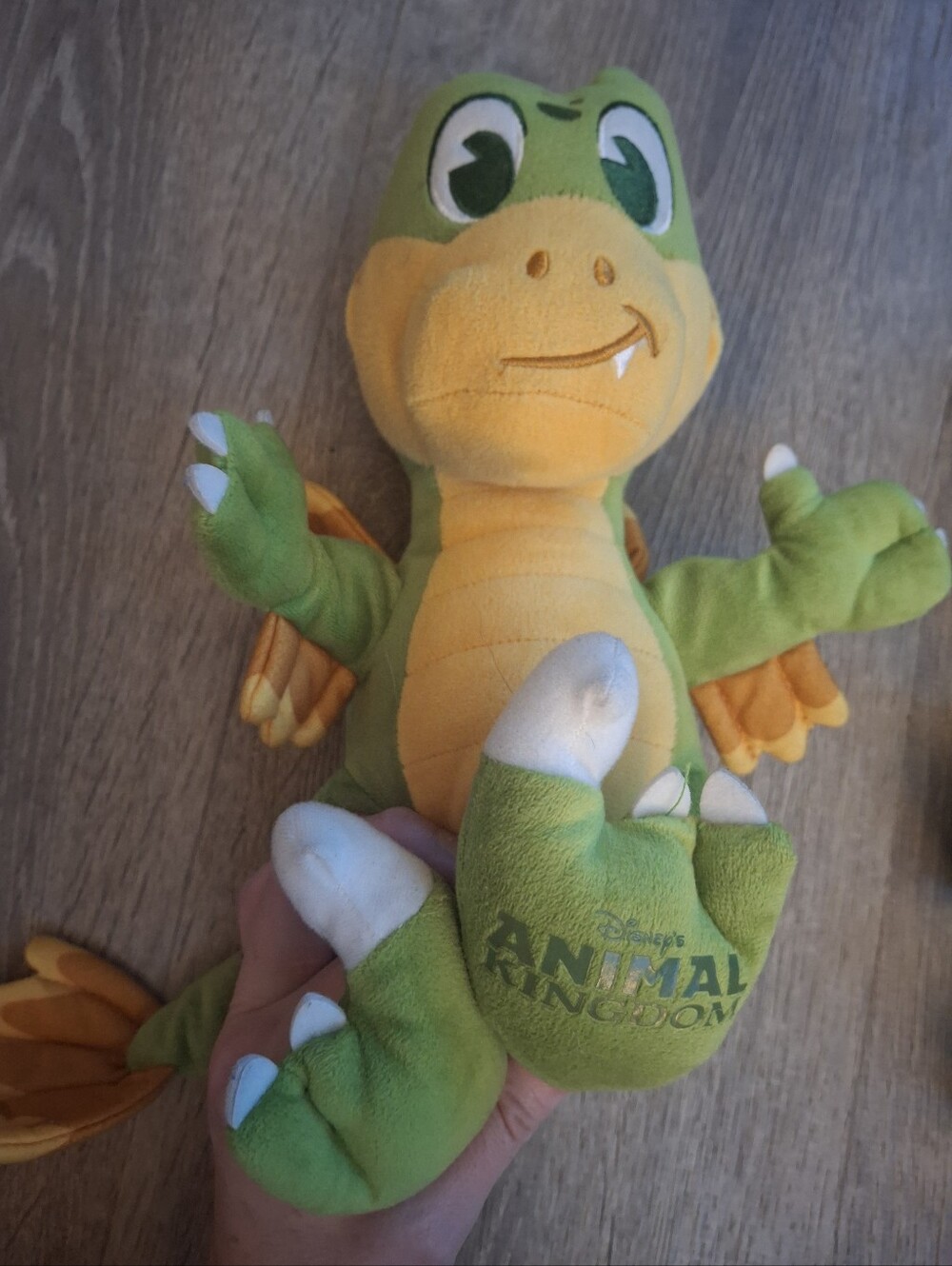 Disney Animal Kingdom Dinoland Dragon Plush & Mickey Mouse Retired Set - Picture 4 of 5
